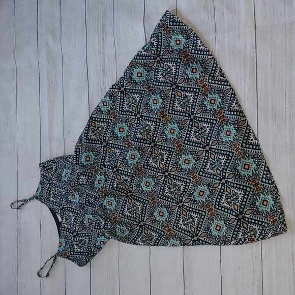 TULLE AZTEC PATTERN SUNDRESS - Picture 1 of 9